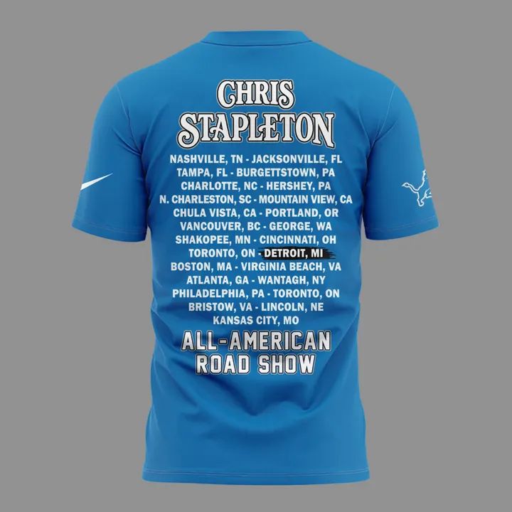 Limited Edition “All-American Road Show” in Ford Field,MI Tshirt
