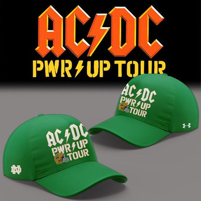 Exclusive Notre Dame Football x AC/DC - Power Up Tour 2026 T-Shirt