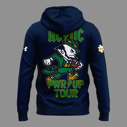 Perfect Hoodie Notre Dame Football x AC/DC - Power Up Tour 2026 Hoodie