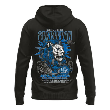 Limited Edition Chris Stapleton x Detroit Lions Event Zip-Hoodie Black