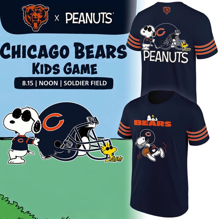 2026 Exclusives Chicago Bears x Peanuts T-Shirt
