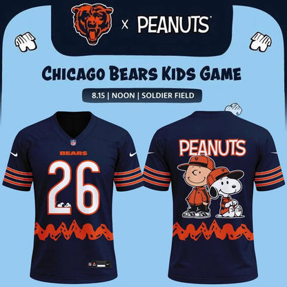 2026 Limited Edition Chicago Bears x Peanuts Football Jersey.