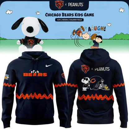 2026 Limited Edition New Chicago Bears x Peanuts Hoodie.