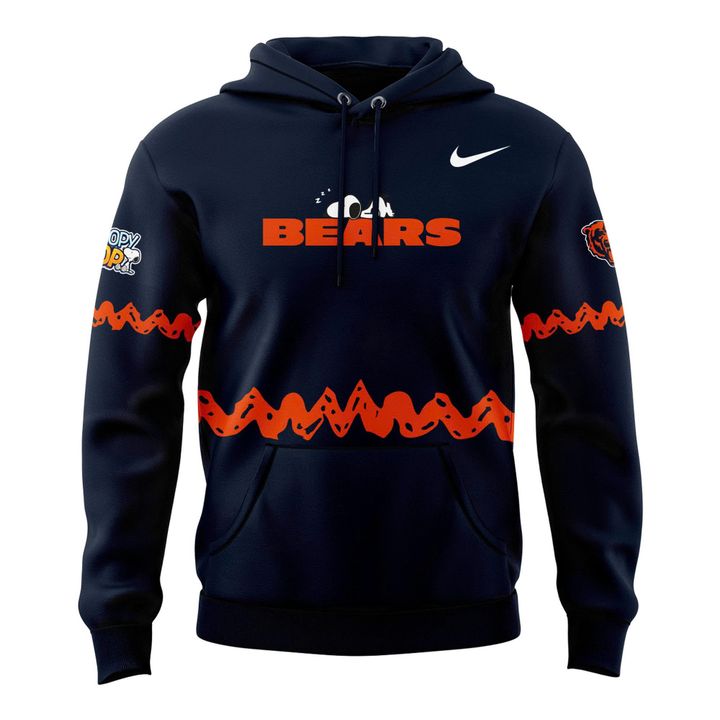 2026 Limited Edition New Chicago Bears x Peanuts Hoodie.
