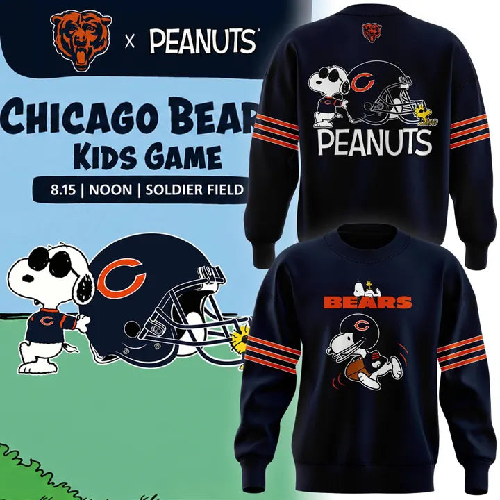 2026 Limited Edition New Chicago Bears x Peanuts Sweatshirt