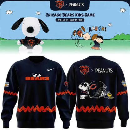 2026 Limited Edition New Chicago Bears x Peanuts Sweatshirt.