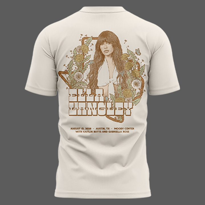 Ella Langley The Dandelion Tour 2026 -TEXAS T-shirt 3