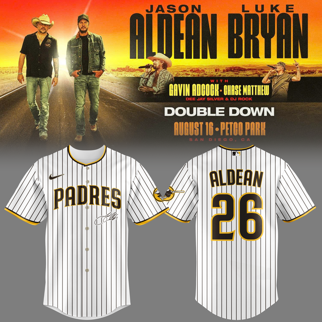Limited Edition San Diego Padres x Luke Bryan And Jason Aldean Jersey 2026