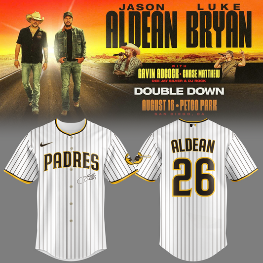 Limited Edition San Diego Padres x Luke Bryan And Jason Aldean Jersey 2026