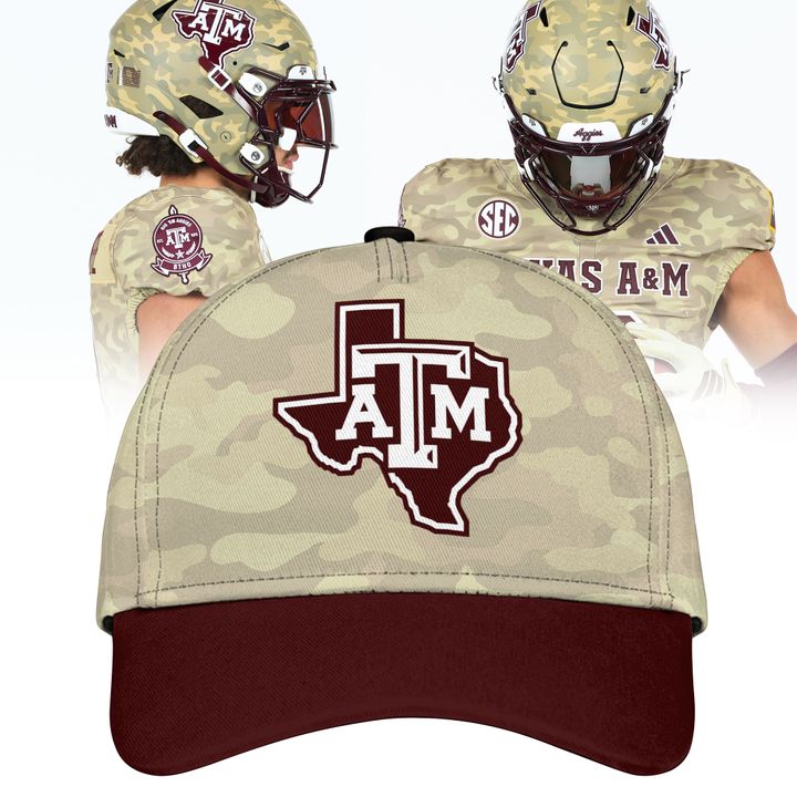 Texas A&M Aggies Honor & Support Camo Zip Hoodie