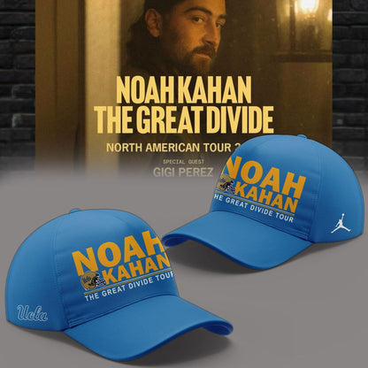 Limited Edition Noah Kahan x UCLA Bruins Football - The Great Divide Tour 2026 T-Shirt