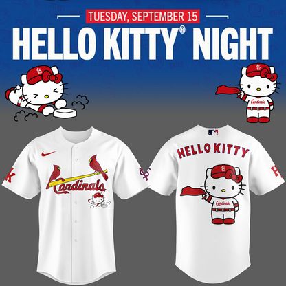 Limited Edition St. Louis Cardinals x Hello Kitty Jersey 2026
