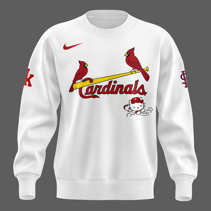 Limited Edition St. Louis Cardinals x Hello Kitty Sweatshirt 2026