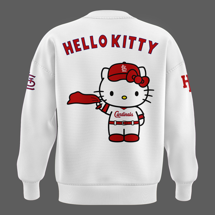 Limited Edition St. Louis Cardinals x Hello Kitty Sweatshirt 2026