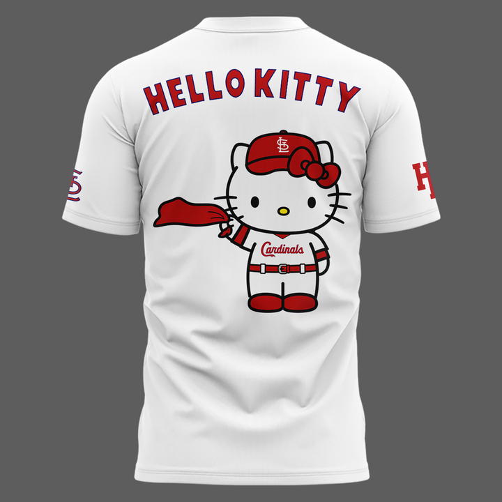 Limited Edition St. Louis Cardinals x Hello Kitty T-Shirt 2026