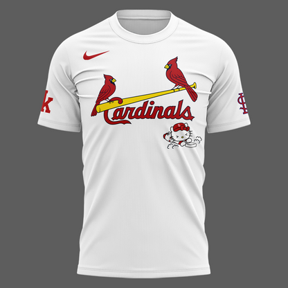 Limited Edition St. Louis Cardinals x Hello Kitty T-Shirt 2026
