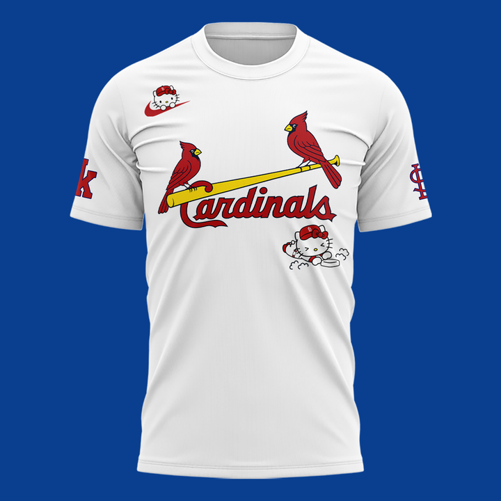 Limited Edition St. Louis Cardinals x Hello Kitty T-Shirt 2026