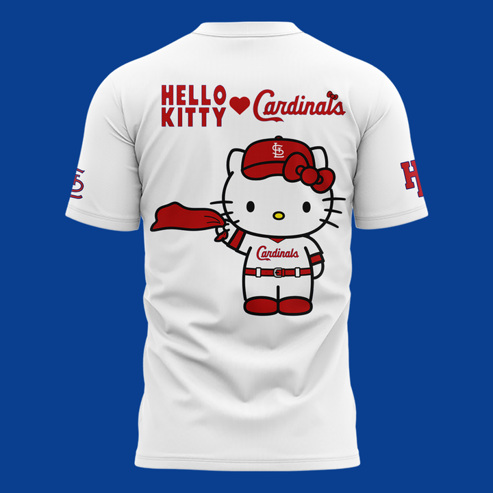 Limited Edition St. Louis Cardinals x Hello Kitty T-Shirt 2026