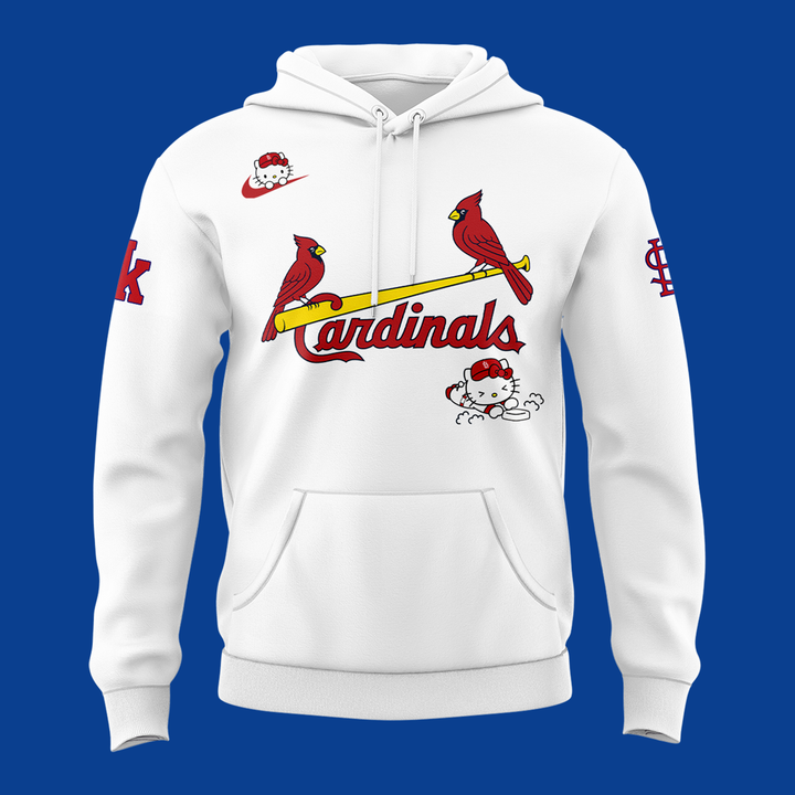 Limited Edition St. Louis Cardinals x Hello Kitty Hoodie 2026