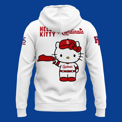 Limited Edition St. Louis Cardinals x Hello Kitty Hoodie 2026