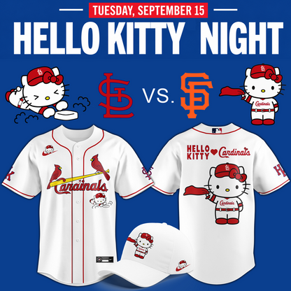 Limited Edition St. Louis Cardinals x Hello Kitty Jersey 2026