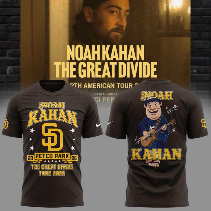 New Shirt Noah Kahan - The Great Divide Tour 2026 T-Shirt