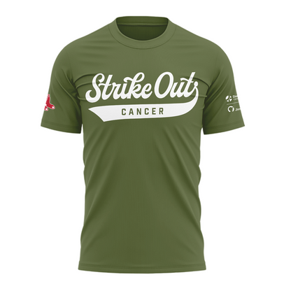 Limited Edition Boston Red Sox "Strike out cancer" Tshirt 2026