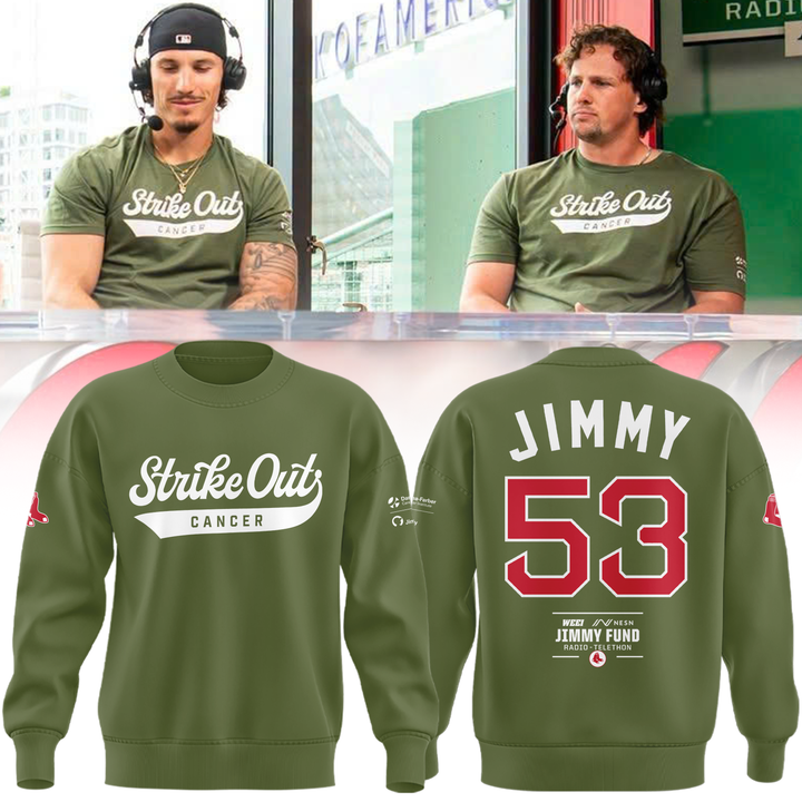 Limited Edition Boston Red Sox "Strike out cancer" Sweat 2026