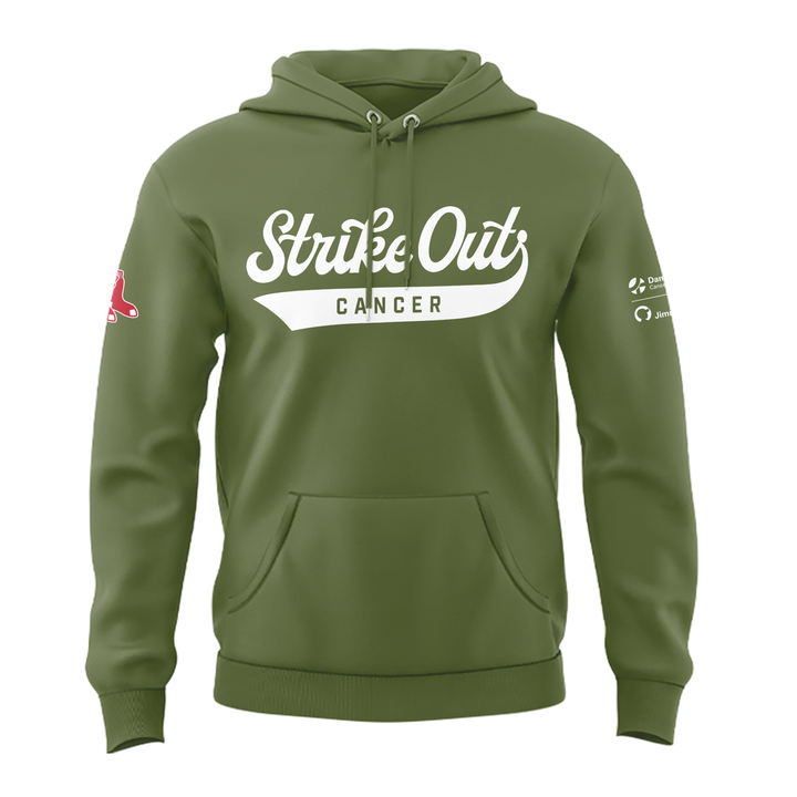 Limited Edition Boston Red Sox "Strike out cancer" Hoodie 2026
