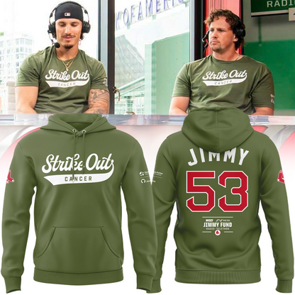 Limited Edition Boston Red Sox "Strike out cancer" Hoodie 2026