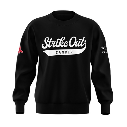 Limited Edition Boston Red Sox "Strike out cancer" Black Sweat 2026