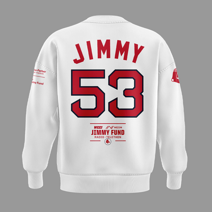 Limited Edition Boston Red Sox "Strike out cancer" White Sweat 2026