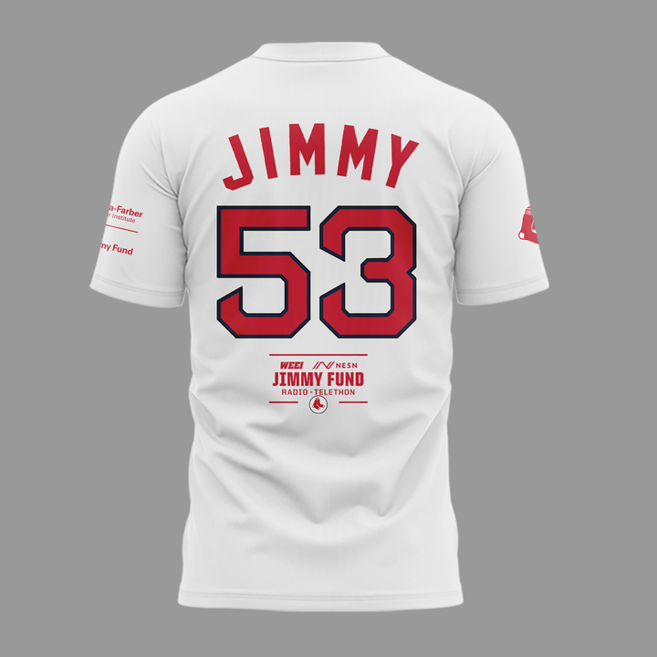 Limited Edition Boston Red Sox "Strike out cancer" White Tshirt 2026