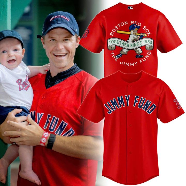 Unisex Red Boston Red Sox 2026 Strike Out Cancer Jimmy Fund Baseball Jersey