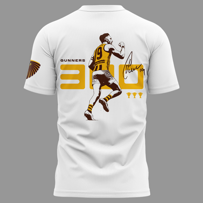 Limited edition Gunners 300th games T-shirt