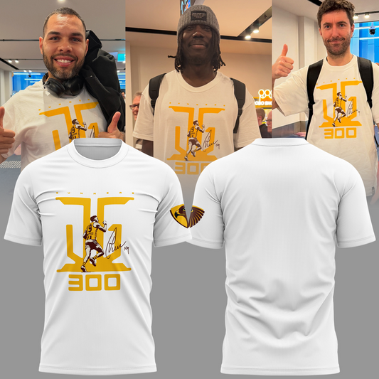 Limited edition Gunners 300th games T-shirt