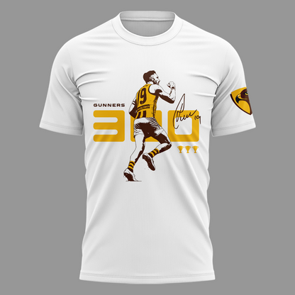 Limited edition Gunners 300th games T-shirt