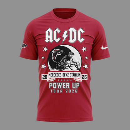 Special Mascots Atlanta Falcons x AC/DC - Power Up Tour 2026 T-Shirt