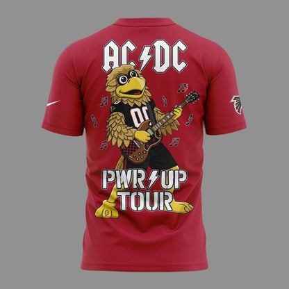 Special Mascots Atlanta Falcons x AC/DC - Power Up Tour 2026 T-Shirt