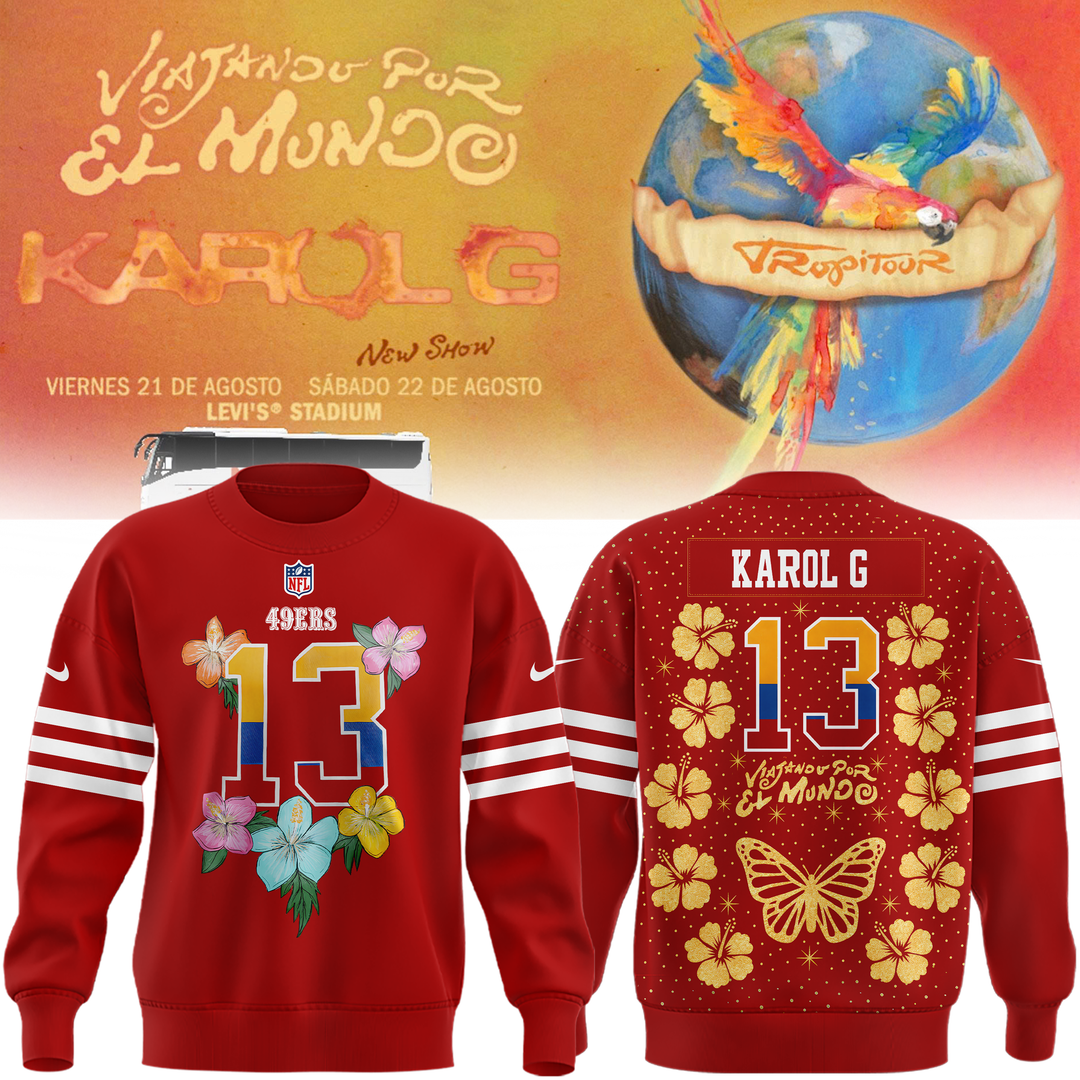 2026 Exclusive San Francisco 49ers x Karol G Sweatshirt