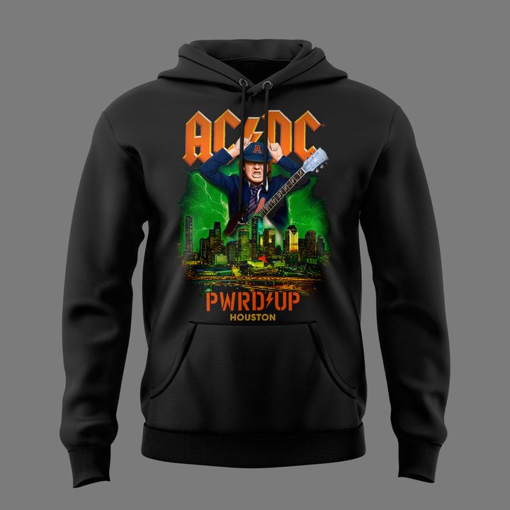 AC/DC Exclusive Houston Event Hoodie - Power Up Tour 2026 at NRG Stadium - Houston, TX Hoodie
