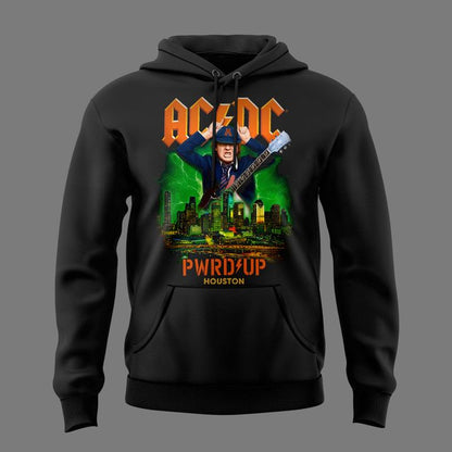 AC/DC Exclusive Houston Event Hoodie - Power Up Tour 2026 at NRG Stadium - Houston, TX Hoodie