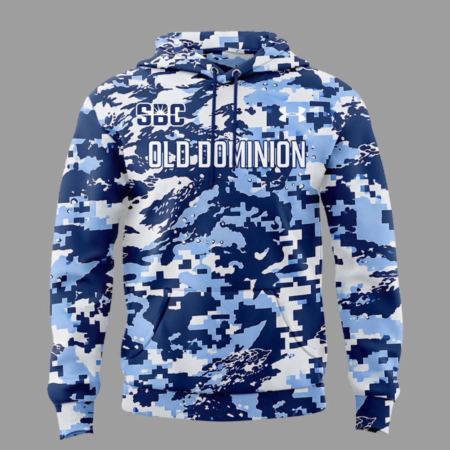 Special 2026 Camo Uniform ODU Football Hoodie 2
