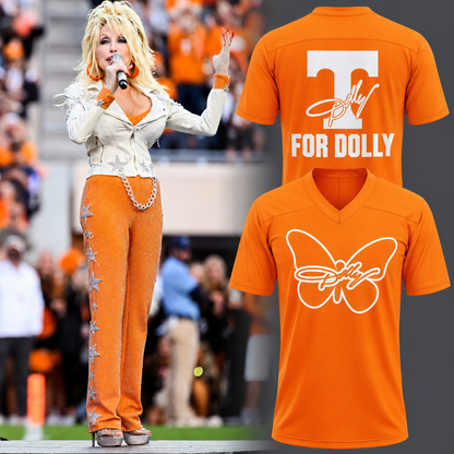 A Tribute to Dolly Parton off Tennessee Football Exclusive Jersey