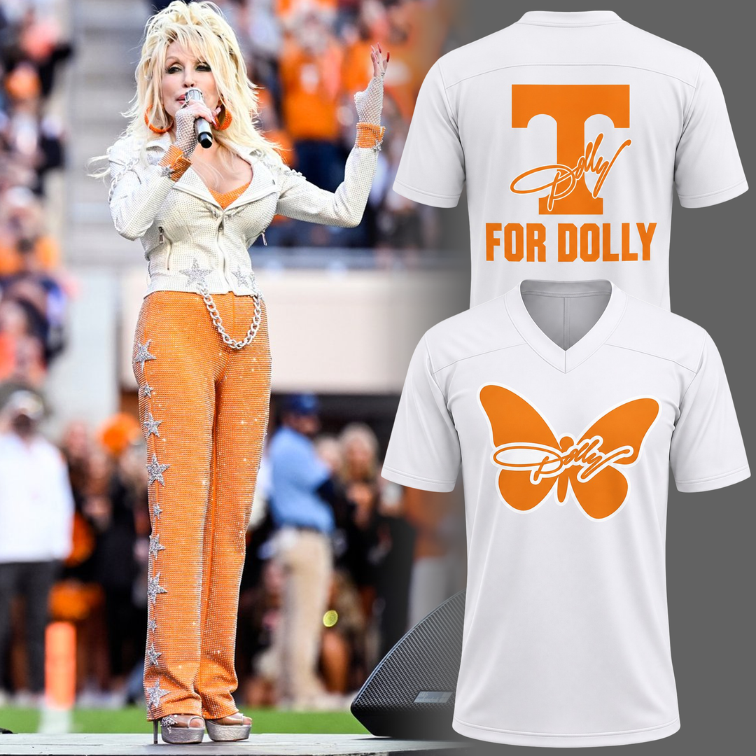 A Tribute to Dolly Parton off Tennessee Football Exclusive Jersey