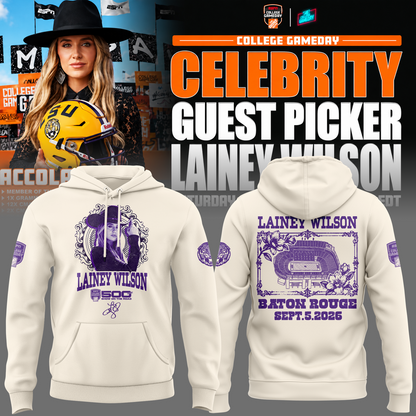 Special 2026 Lainey Wilson College GameDay LSU Football