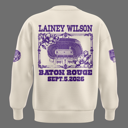 Special 2026 Lainey Wilson College GameDay LSU Sweater