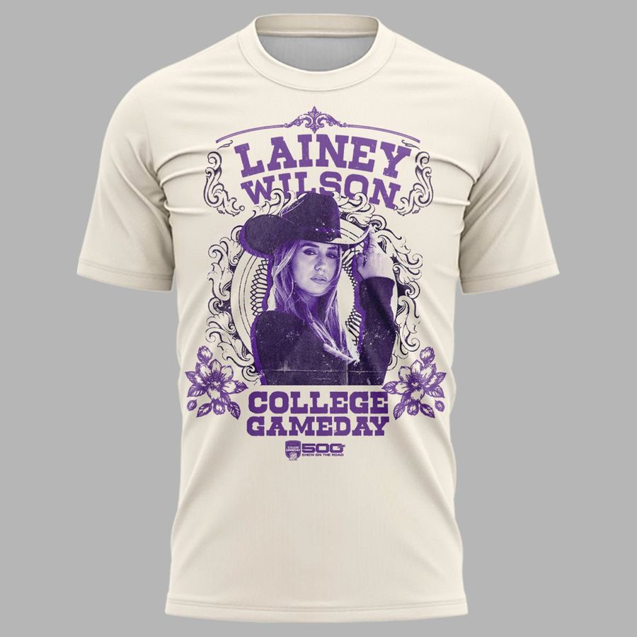 Special 2026 Lainey Wilson College GameDay LSU Football T-Shirt