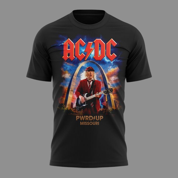 AC/DC - Exclusive St. Louis Event Shirt - Power Up Tour 2026 T-Shirt