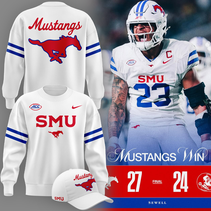 SMU Mustangs football 2026 SWEATSHIRT